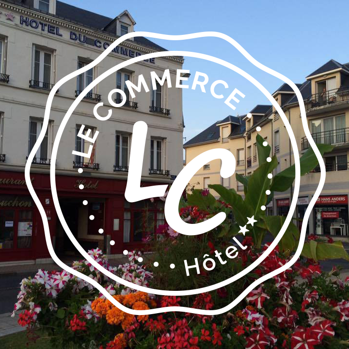 Hotel fecamp lecommerce facade rouge
